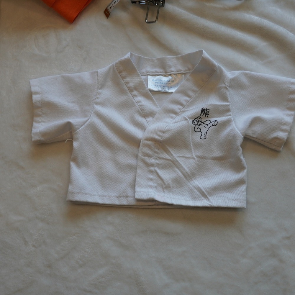 Build-A-Bear Workshop Karate‎ Gi Uniform Top White Martial Arts Outfit